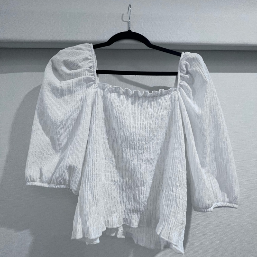 H&M puff sleeve top